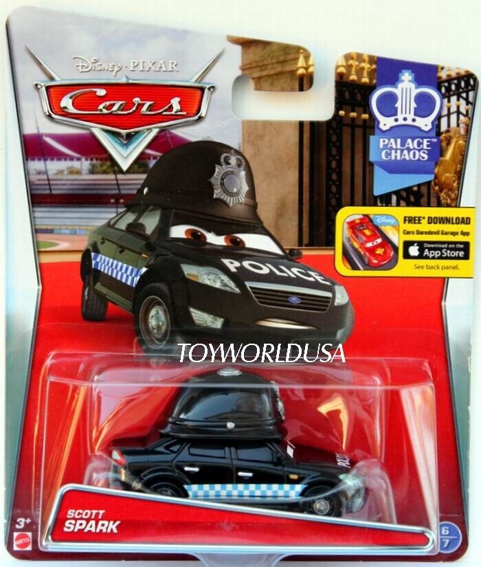 2014 Disney Pixar Cars PALACE CHAOS Scott Spark #6of7 CJM52