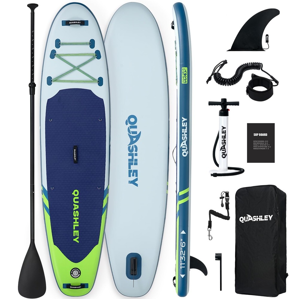 11ft Inflatable Stand Up Paddle Board for Adults Lightweight