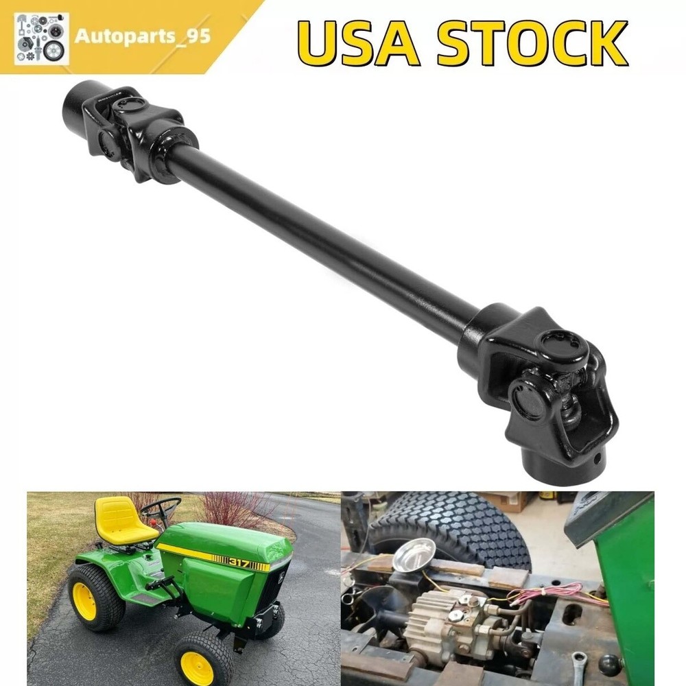 Drive Shaft for John Deere 317 Tractor AM37875 Driveshaft with Universal Joints