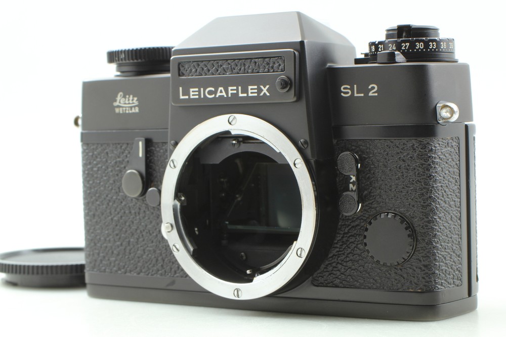 All Works [MINT-] Leica Leicaflex SL2 Black 35mm Film Camera From JAPAN