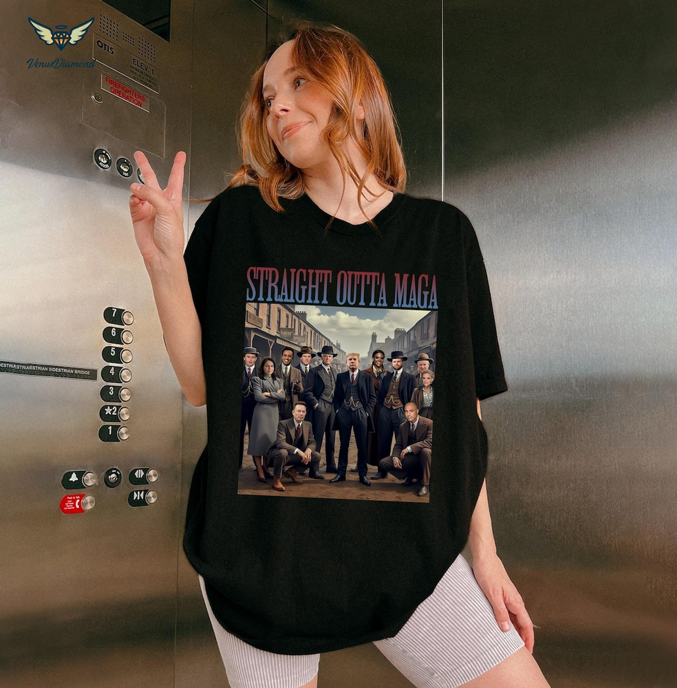 Trump Straight Outta Maga Shirt, Trump Vance Kennedy Musk Thug Life Shirt, Trump