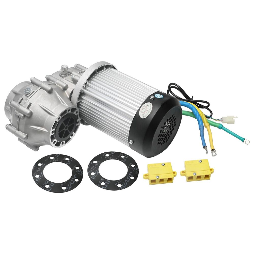 5000RPM 60V 2500W Electric Motor Differential GearBox Golf Cart ATV UTV Vehicles