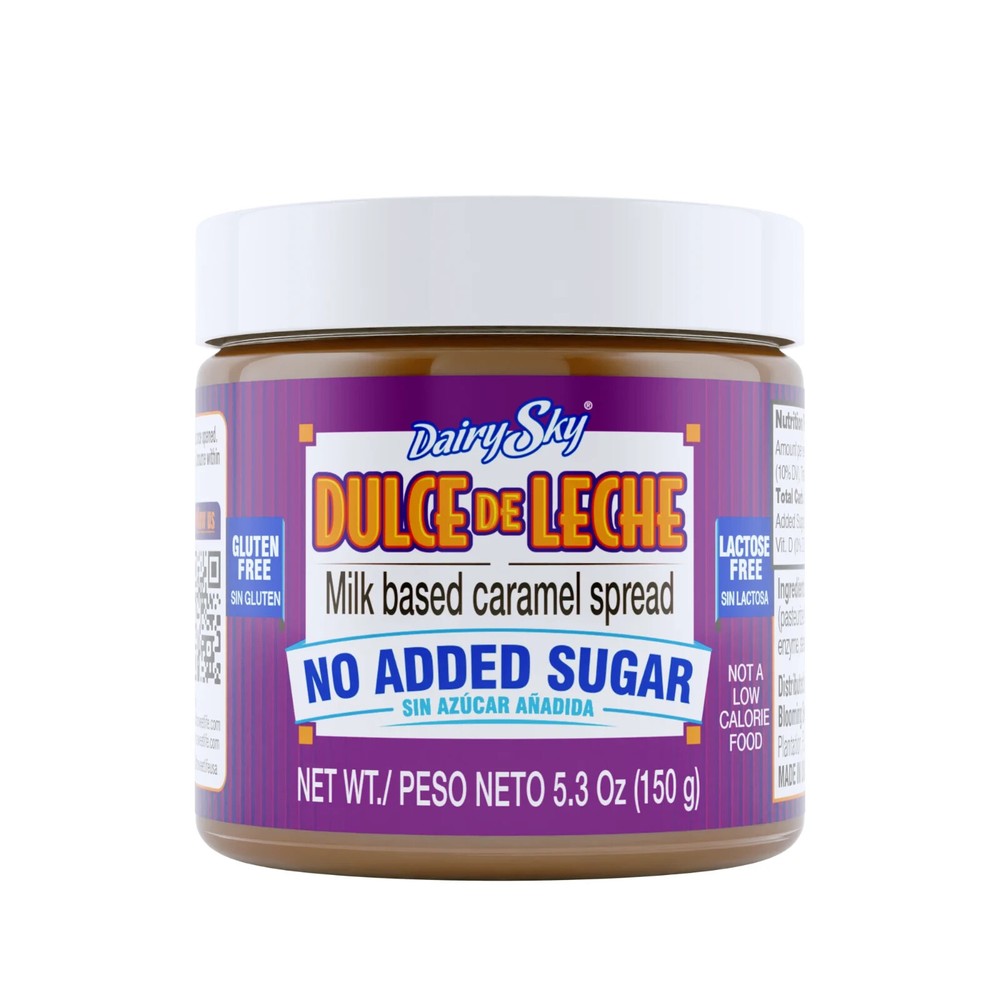 Milk Based Caramel dulce de leech 5.3 OZ– No Added Sugar, Gluten Free, (USA)