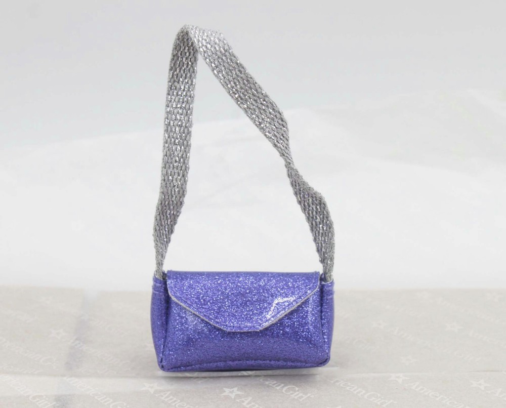 American Girl Corinne ski pass purple purse only for 18