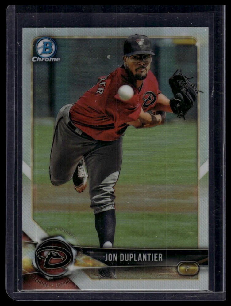 2018 Bowman Draft #BDC-108 Jon Duplantier Chrome Refractors