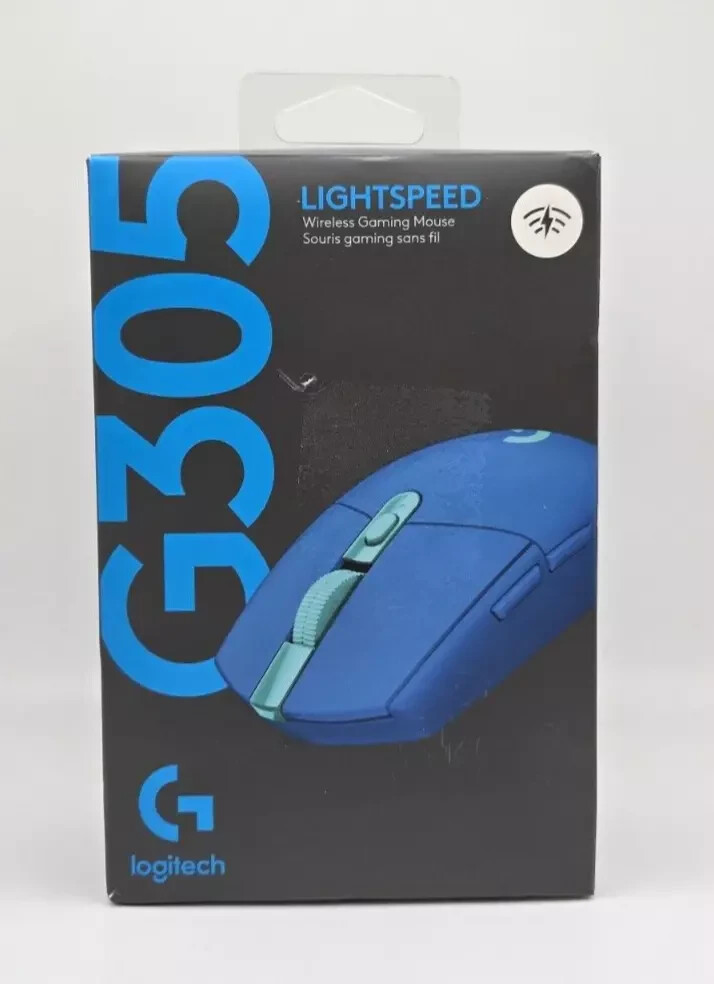 Logitech G305 Wireless Blue Gaming Mouse Pre-Owned