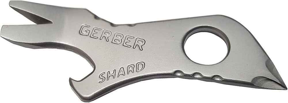 Gear Shard 7-In-1 Keychain Bottle Opener Multitool with Screwdriver, Gifts for M