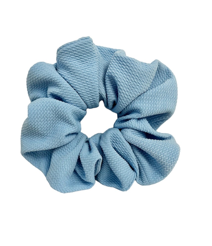 Extra Large Blue Bullet Fabric Scrunchies Handmade and Brand New