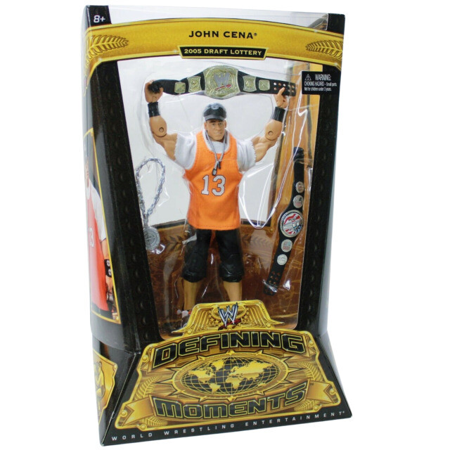 Mattel WWE Defining Moments John Cena - Debut Raw Series (#5 Collector Figure)