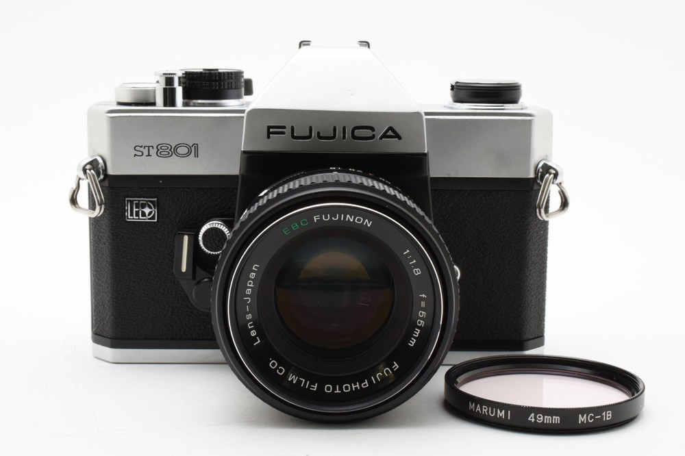Excellent FUJICA ST801 35mm Film Camera with EBC FUJINON 55mm f/1.8 Lens