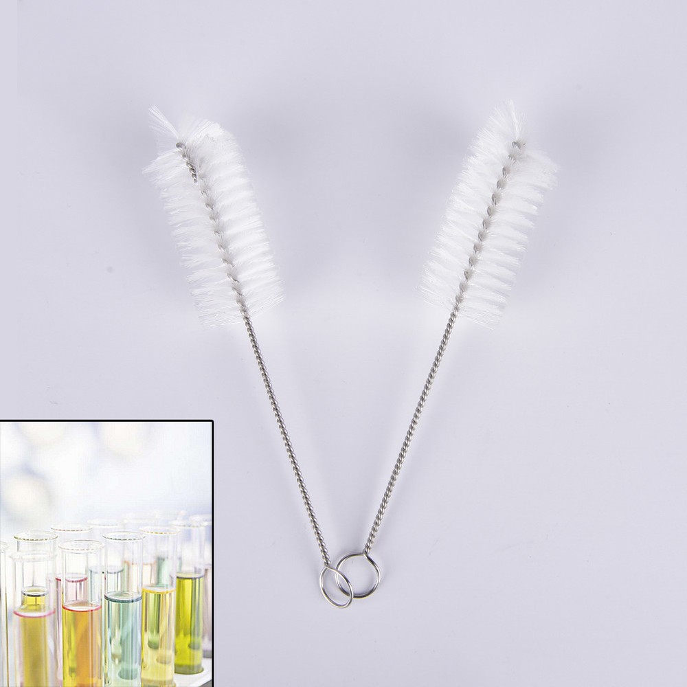 2X Lab Chemistry Test Tube Bottle Cleaning Brushes Cleaner Laboratory Su~.i