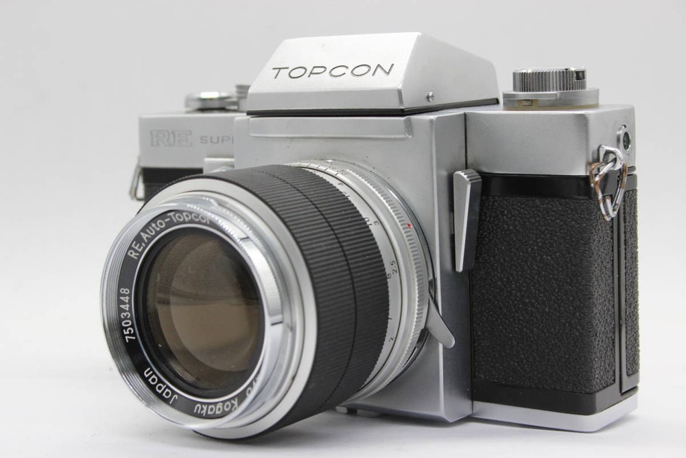 Topcon Re Super Re.Auto-Topcor 10Cm F2.8 Body Lens Set S5928 from japan