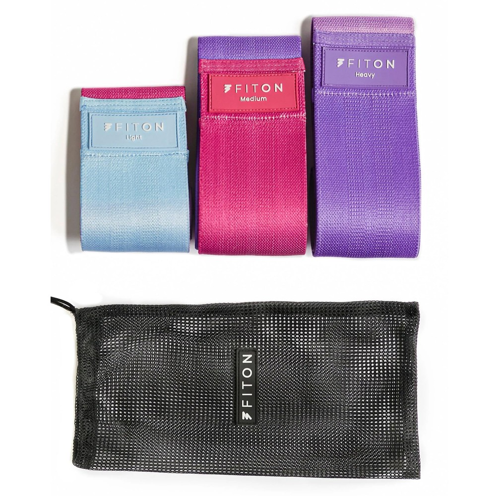 Sculpt Resistance Bands for Working Out, Non-Slip Threading Squat Bands for B...