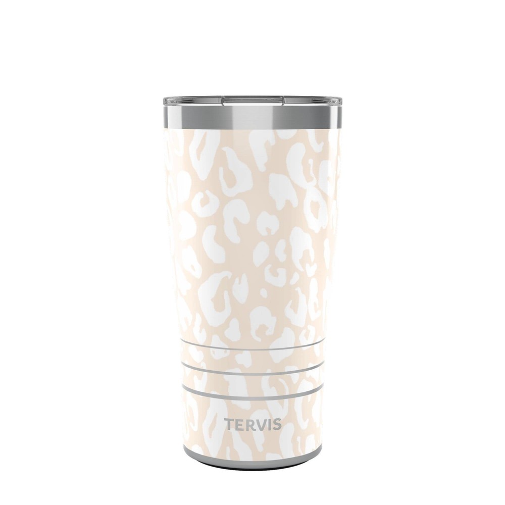 Leopard Frost Animal Print Collection Insulated Tumbler, 20oz-Stainless Steel