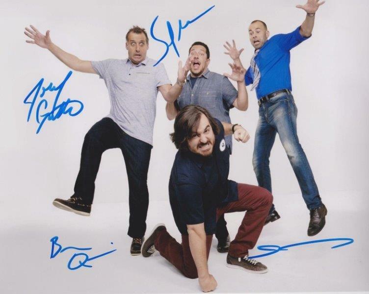 REPRINT - IMPRACTICAL JOKERS Cast Autographed Signed 8 x 10 Photo Poster RP