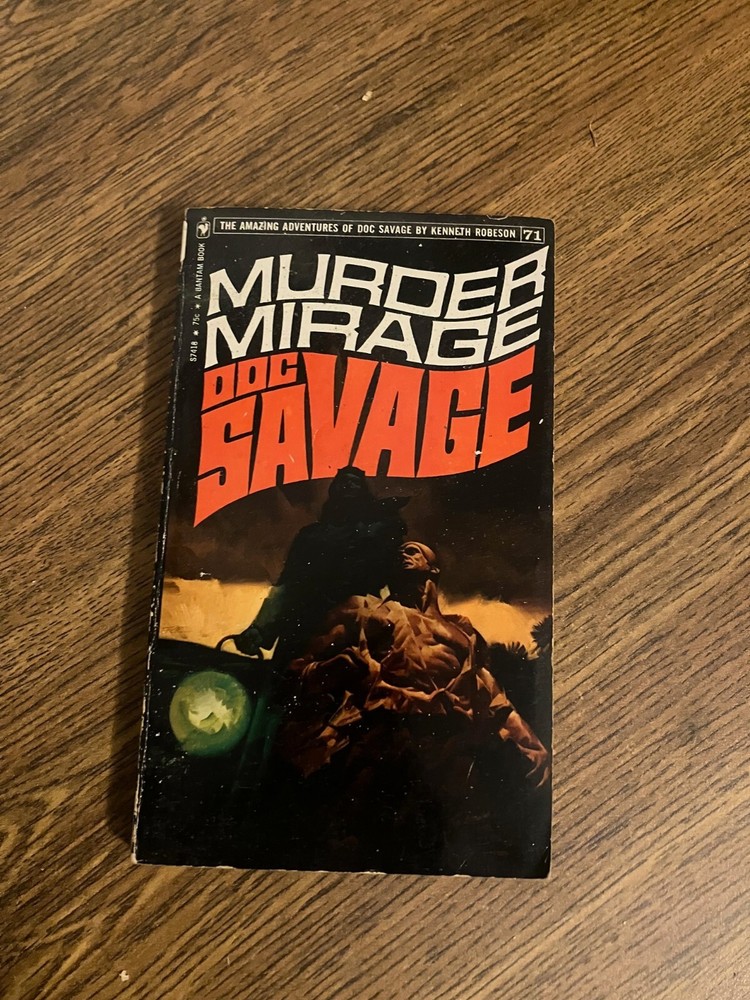 Vintage Paperback - Doc Savage - Murder Mirage