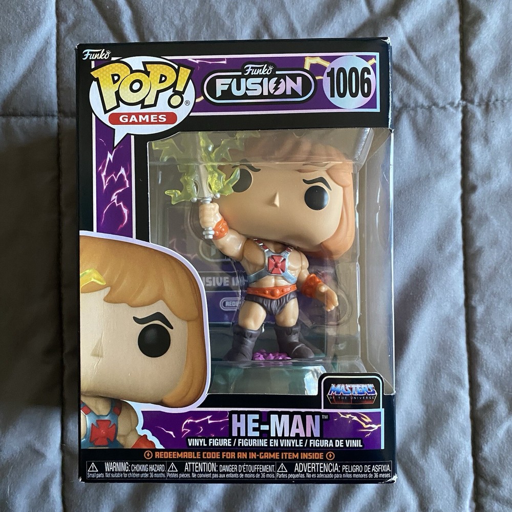New In Box Funko Pop Fusion He-Man #1006 Masters Of The Universe