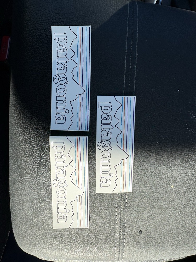 Patagonia Sticker Lot of 3 - 3 Patagonia Stickers for $10