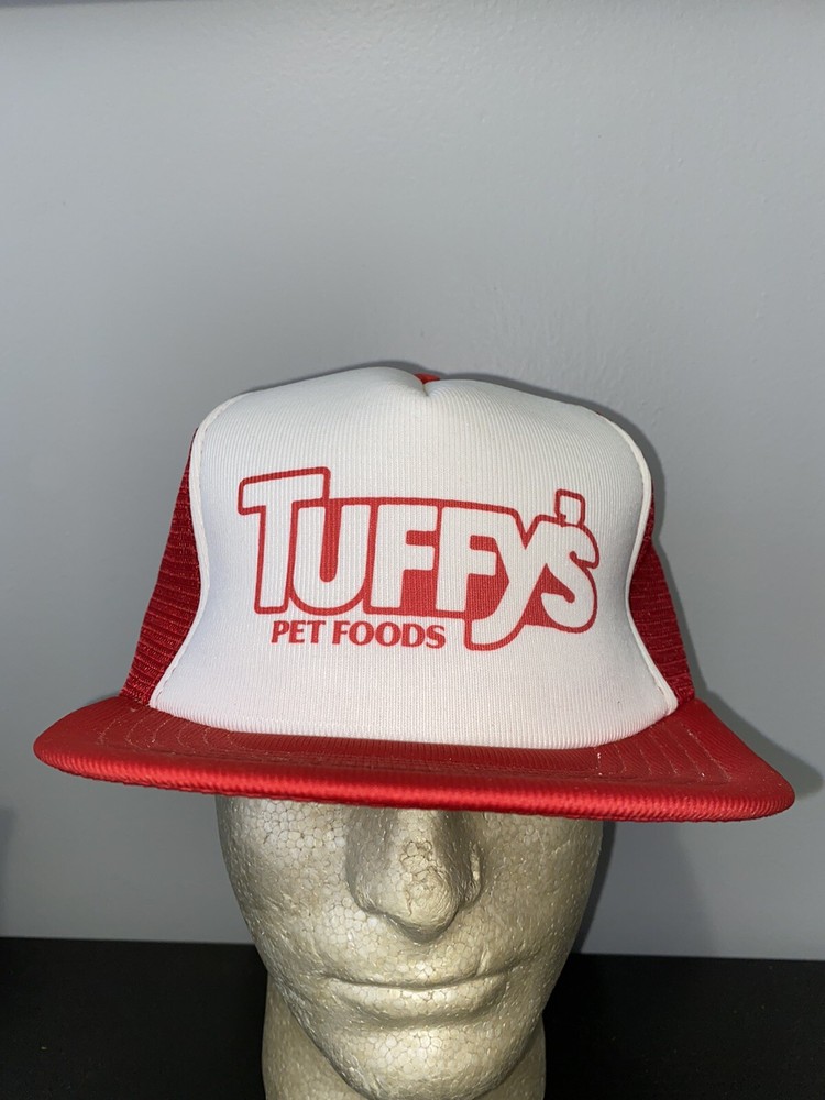 Vintage Tuffys Pet Foods Mesh Snapback Trucker Baseball Cap