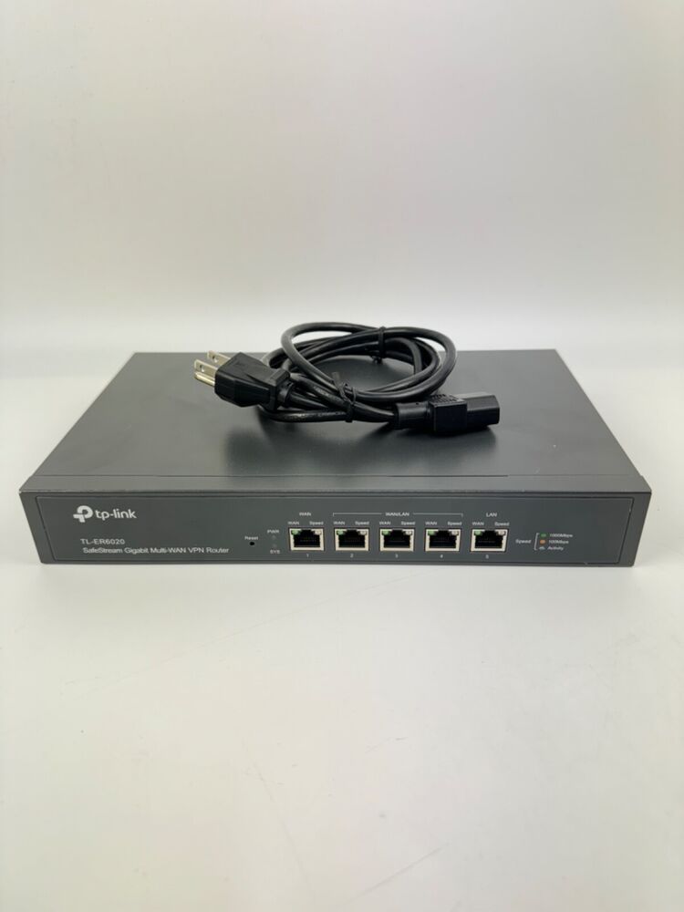 TP-Link TL-ER6020 SafeStream Gigabit Dual-WAN VPN Router
