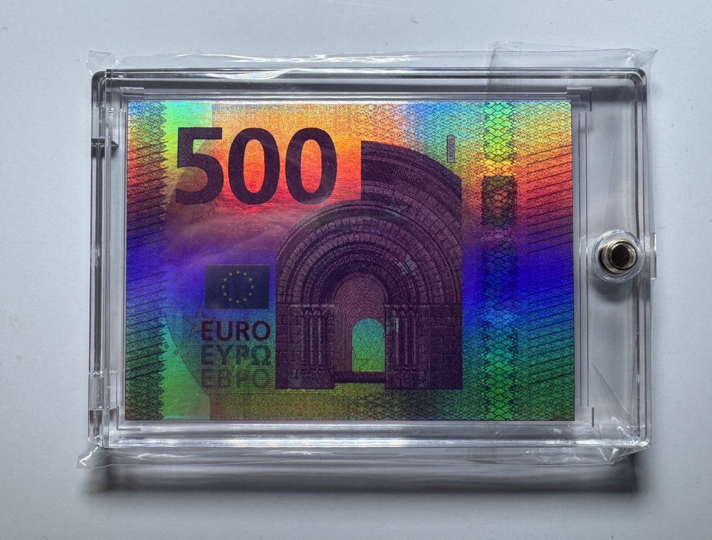2024 Cardsmiths Currency Series 3 Double-Sided Holofoil 500 EURO ONLY 210 MADE!