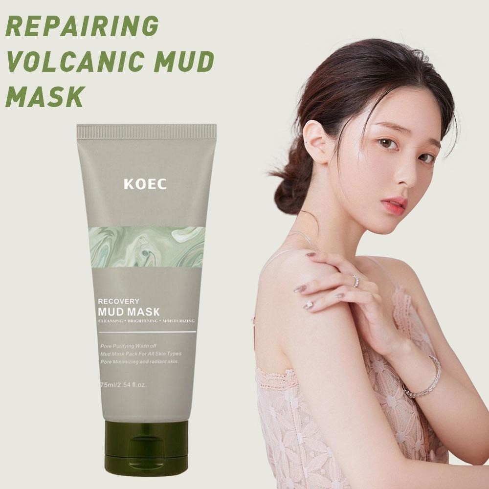 2.5oz Relief Mud Mask - Deep Cleansing & Hydrating Recovery Mud Clay Face Mask