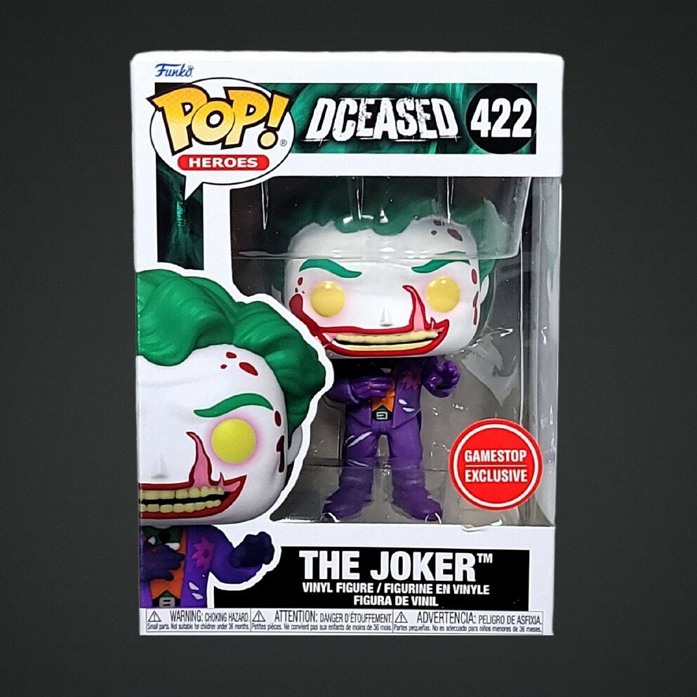 DC DCeased Bloody Joker Gamestop Exclusive Funko Pop 422