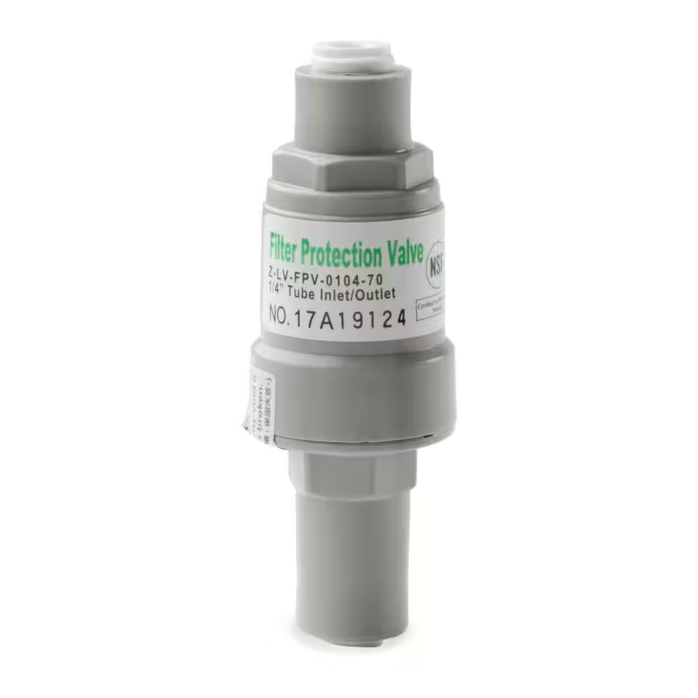 Pressure Regulator Filter Protection Valve with 1/4 In. Quick Connect 40 Psi