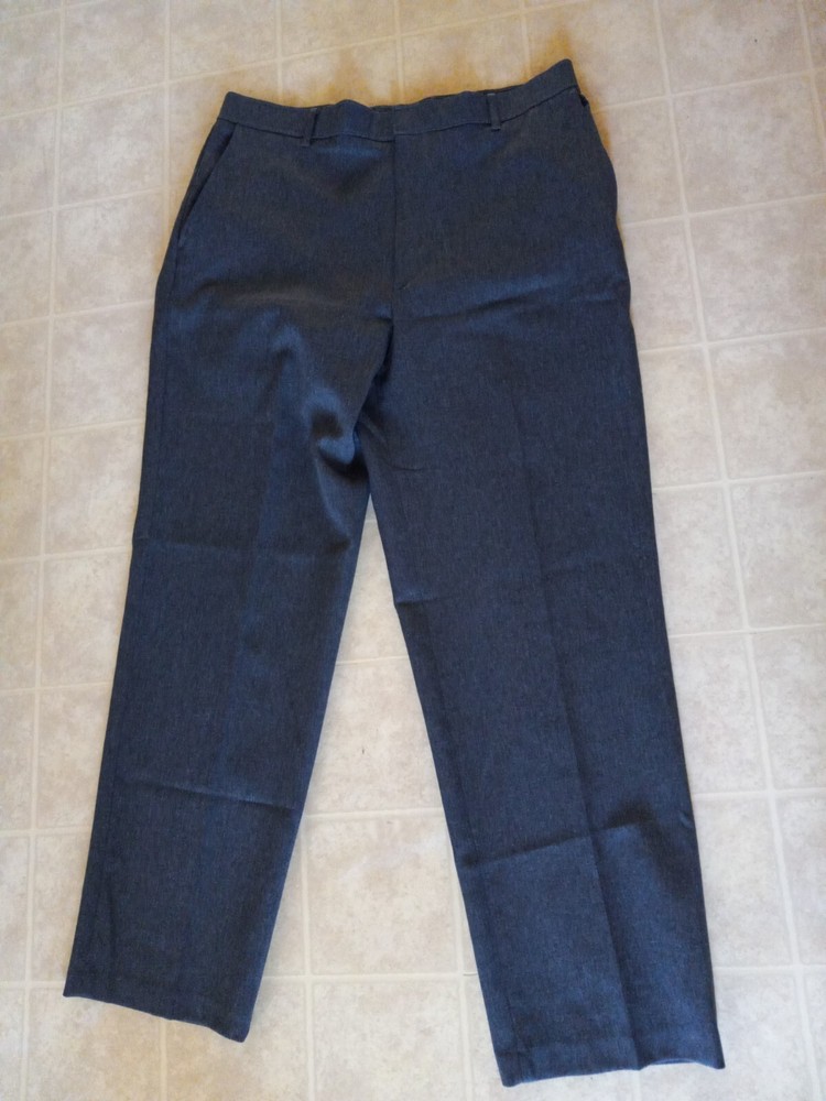 Vintage Levi's Action Slacks Men's Gray Dress Pants Size 36 x 31