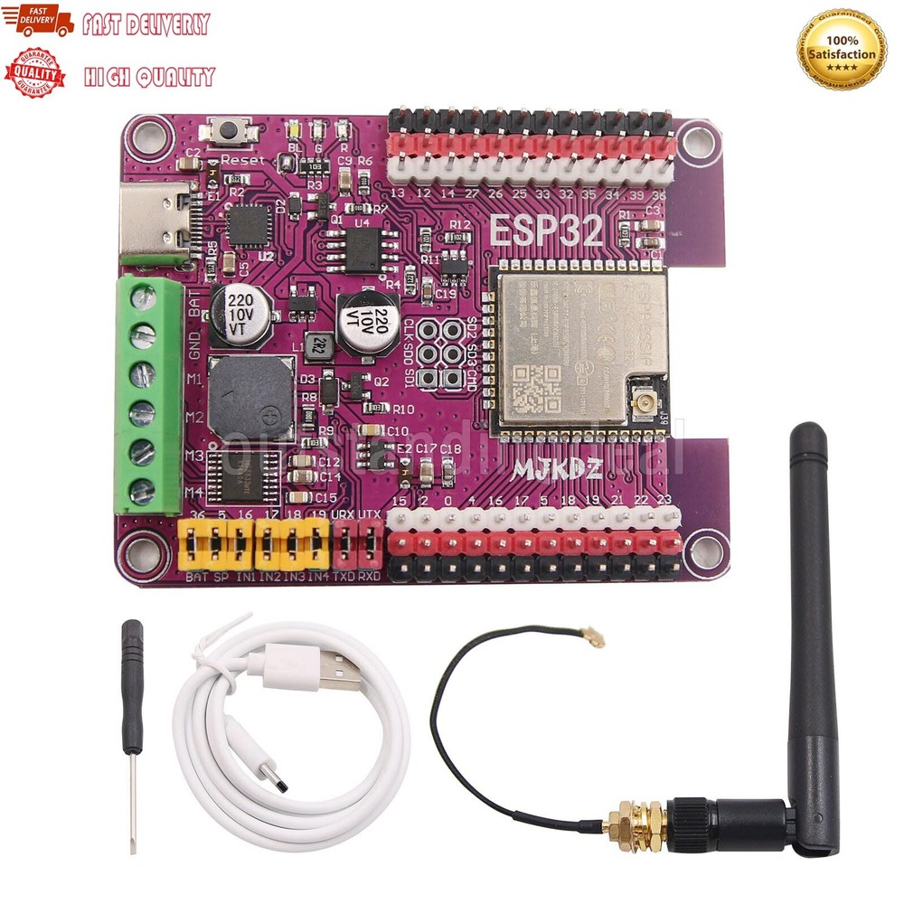ESP32 Development Board IoT WiFi Bluetooth Module ESP-WROOM-32U 4M Flash os67-image