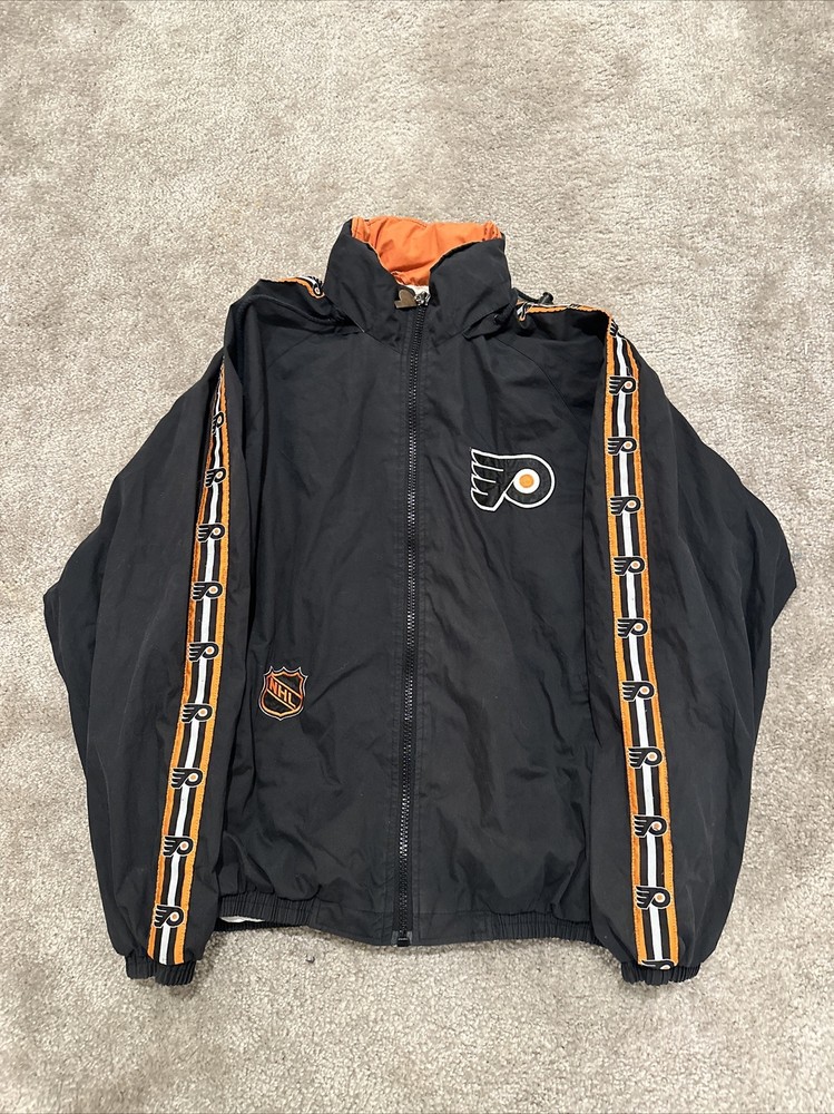 Philadelphia Flyers NHL Shell Jacket Pro Player Size Large L