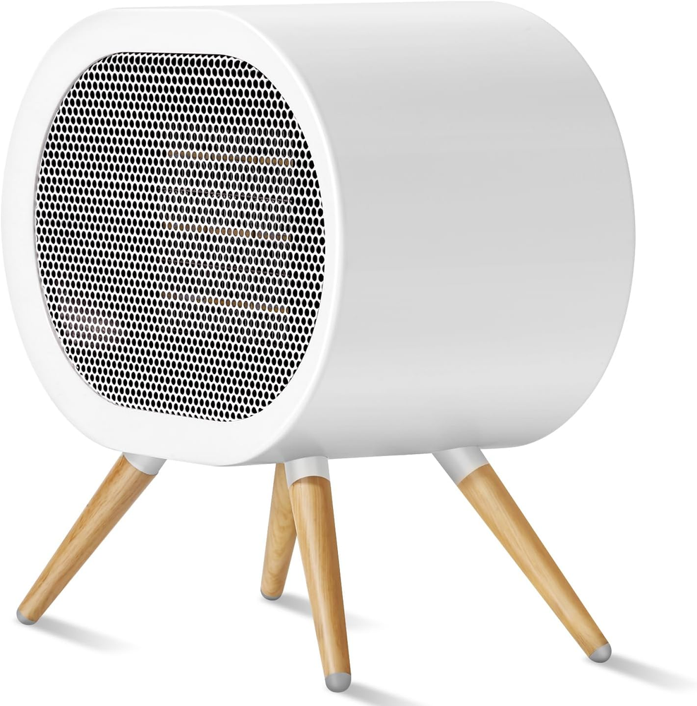 Space Heater, 1000W Small Space Heaters for Indoor Use, 3 Mode PTC Fast Heating