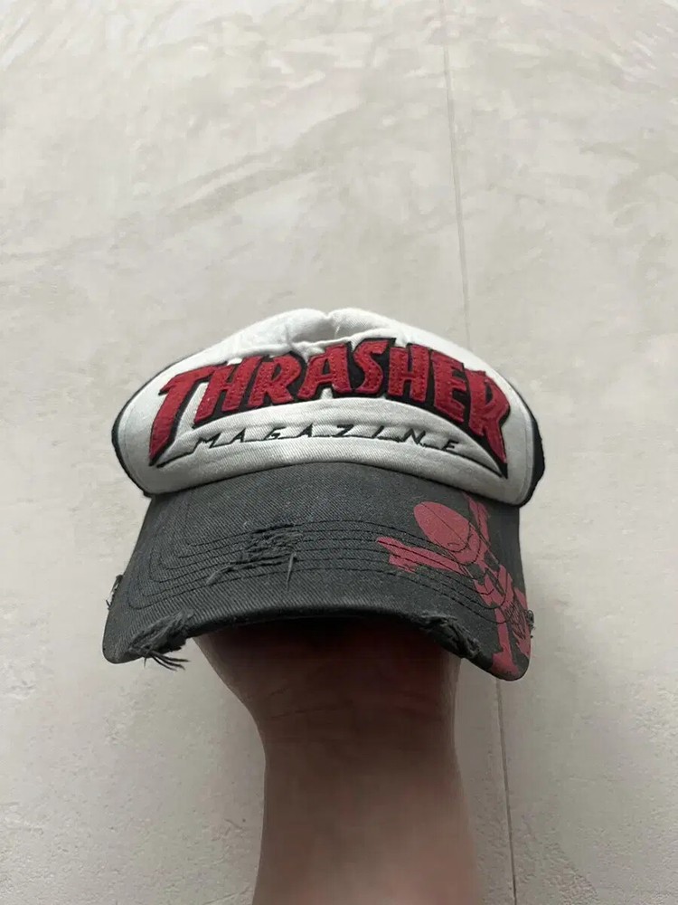 Thresher mesh cap