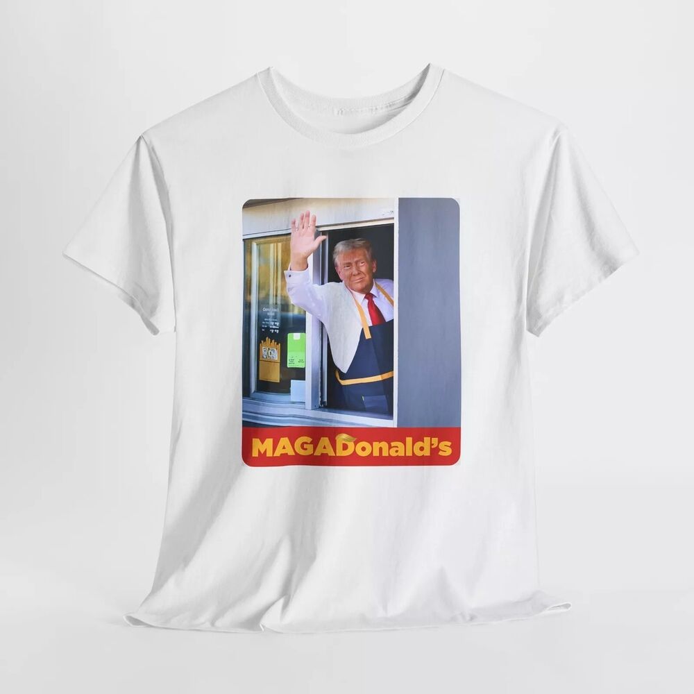 MAGADonald's Trump 2024 Unisex Shirt, Trendy Trump Fastfood Shirt