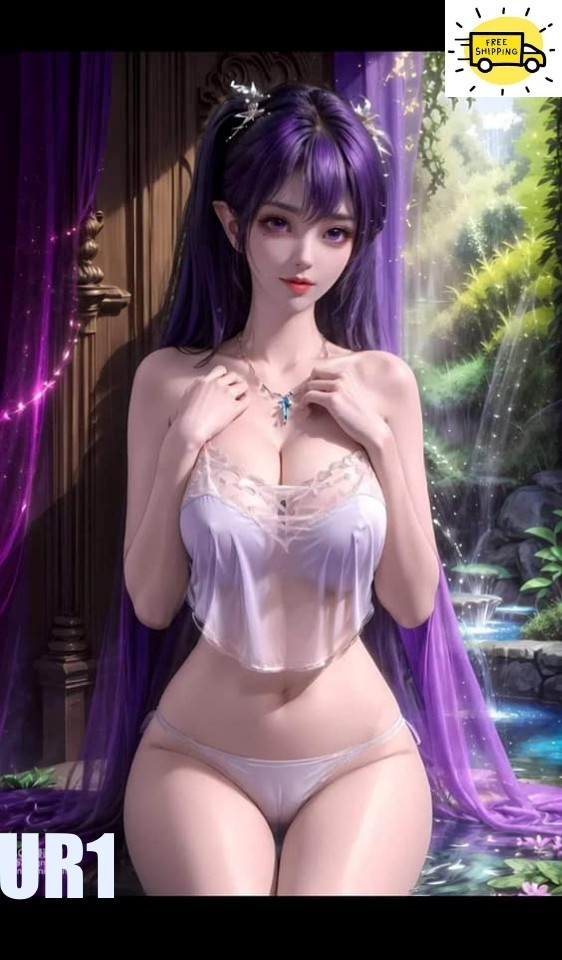 AI Art Girl China Digital Wallpaper Background for Desktop-image