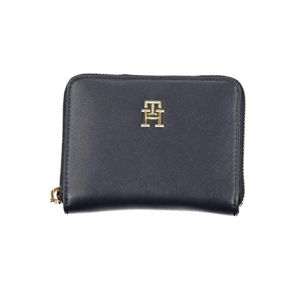 Tommy Hilfiger Blue Polyester Slim Wallet for Men
