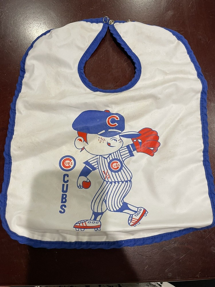 Vintage Chicago cubs Baby Bib RARE