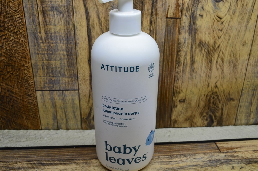 EWG Verified ATTITUDE Baby Lotion Moisturizer 16 Fl Oz