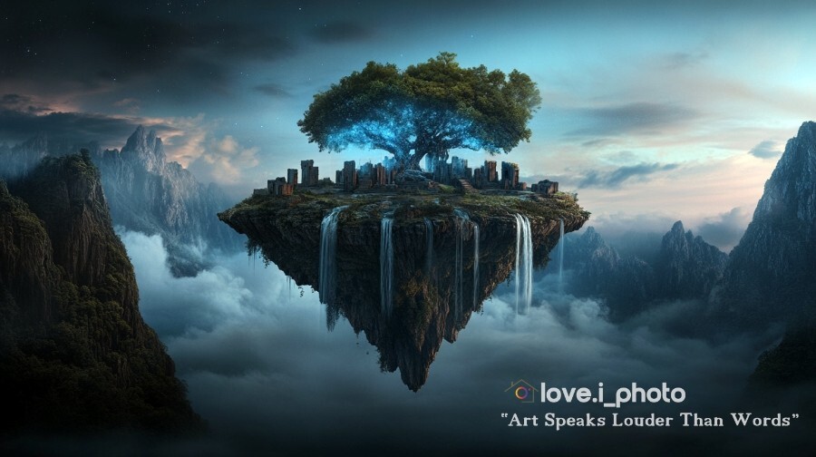 AI Digital Wall Art Background for Desktop & Picture Display-image