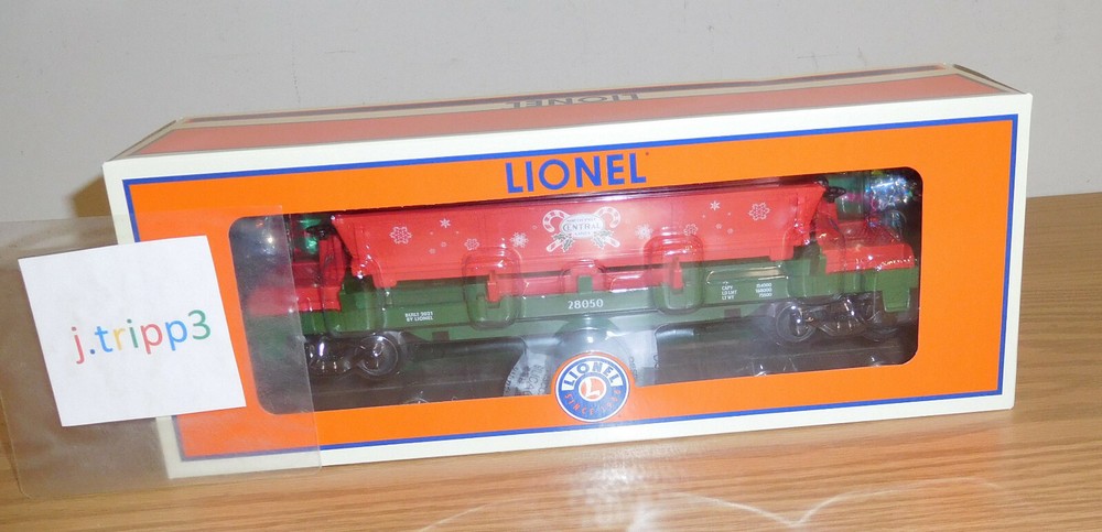 LIONEL 2128070 CHRISTMAS NORTH POLE CENTRAL PRESENT DUMP CAR O GAUGE TOY TRAIN