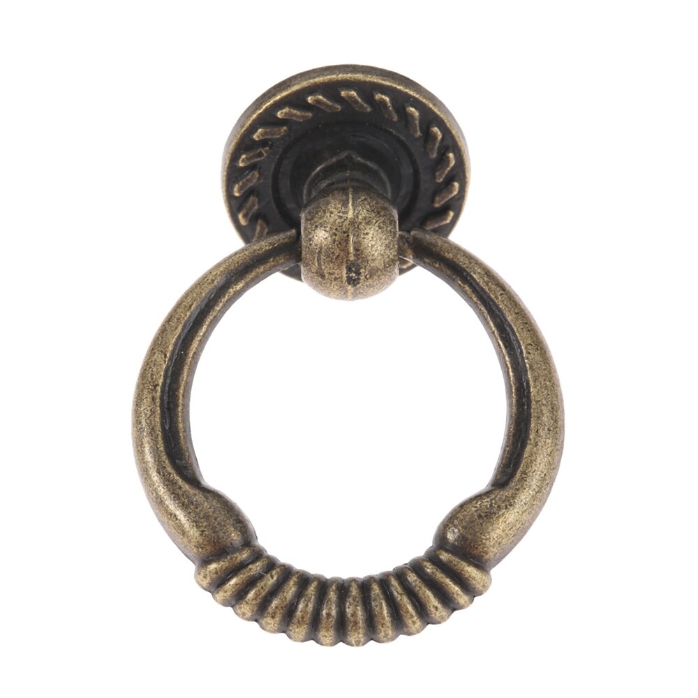 43x37mm Cabinet Knobs | Furniture & Kitchen Drawer Pull Handles | Cupboard Ring Pulls