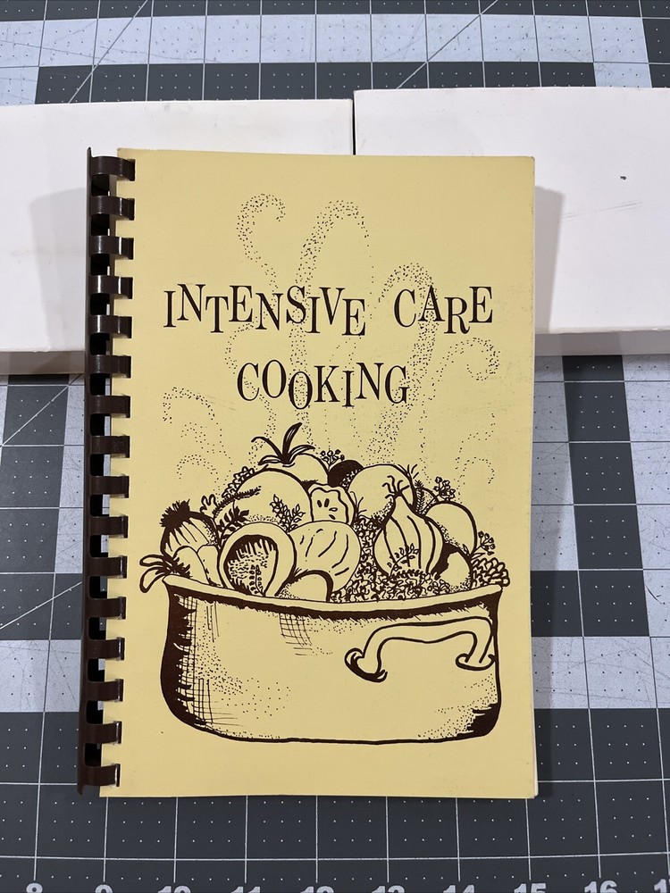 VTG 1984 Spiral ICU Lenexa KS Local Cookbook Recipe Collection