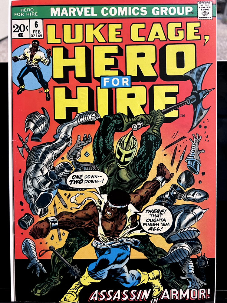 Luke Cage Hero For Hire #6 F- Assassin In Armor