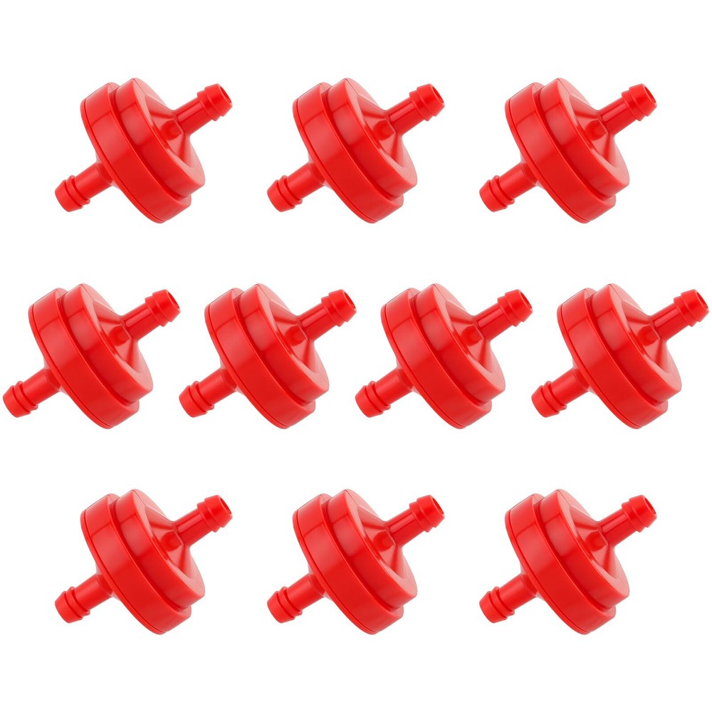 CARBBIA 10-Pack 1/4 Inch Lawn Mower Gas Fuel Filter for 298090 298090S