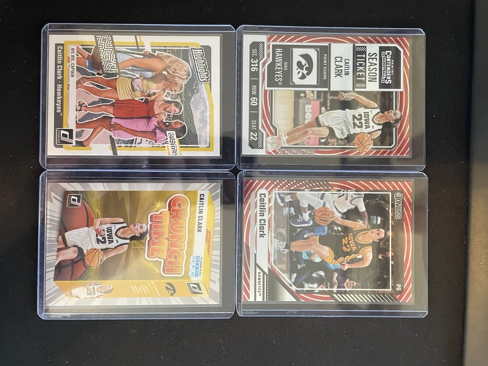 Caitlin Clark 2024 Donruss Clark Collection RC ROOKIE 14 Card Lot