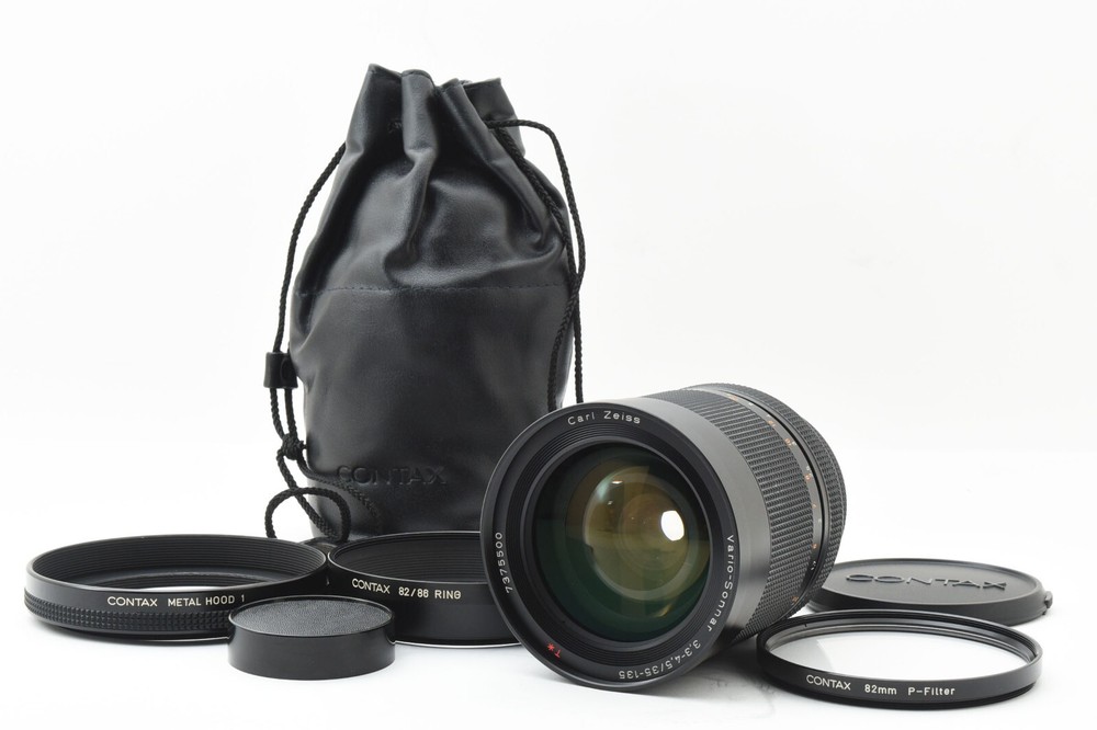 CONTAX Zeiss Vario-Sonnar T 35-135mm f3.3-4.5 MMJ Lens Japan Exc+3 Condition