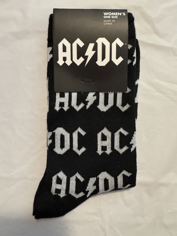 ACDC Novelty Socks; Fun Socks; Rock N Roll