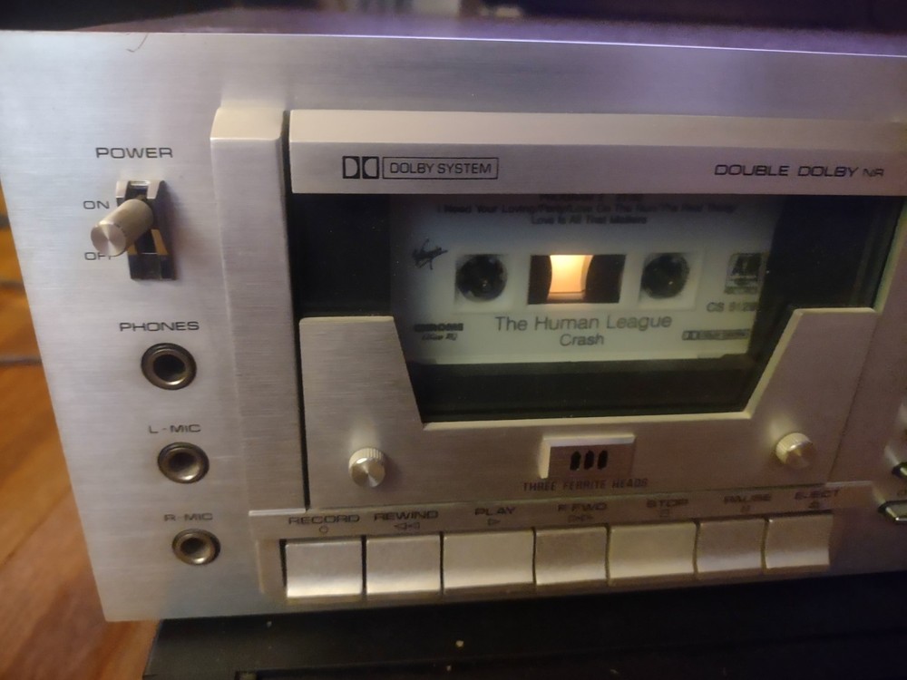 1970s Fisher CR-5150 3-Head Stereo Tape Deck Vintage Retro 80s Studio Standard