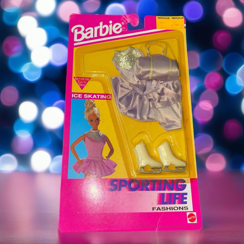 Barbie Sporting Life Fashions Ice Skating 1992 NRFP