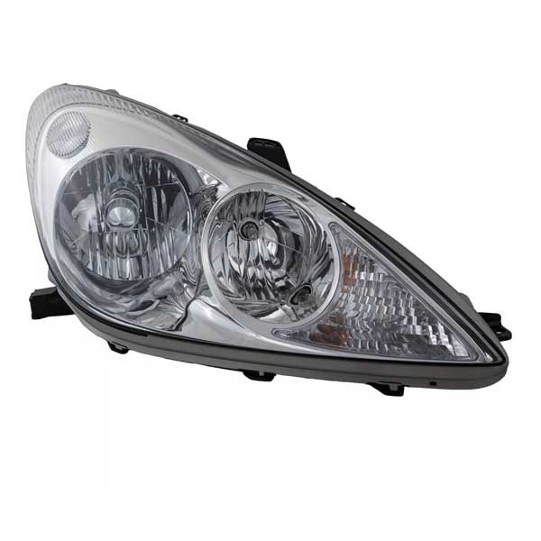 CAPA-Certified Right Front Headlight for 02-03 ES300 & 2004 ES330 with Bulb